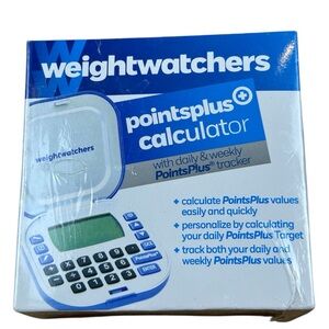 Weight Watchers PointsPlus Calculator Daily Weekly Tracker New Sealed Box